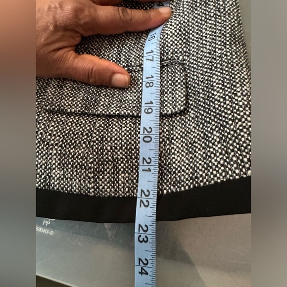 Talbots grey blazer tweed jacket suit separate size 14 - Picture 5 of 11
